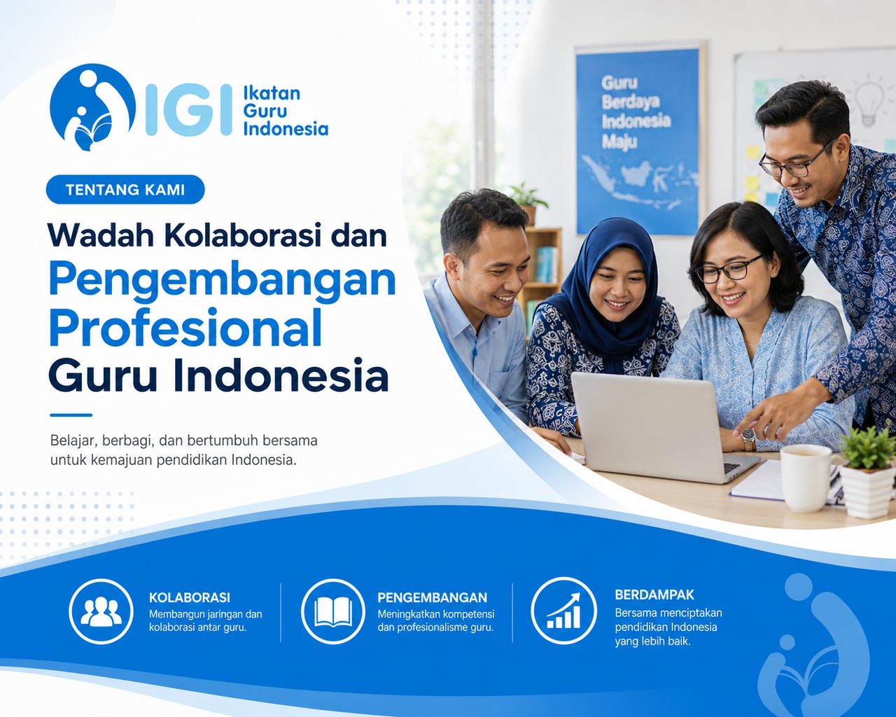 Kegiatan organisasi Ikatan Guru Indonesia